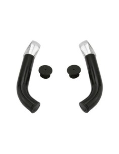 Bar End 360 Alloy Black/Chrome.